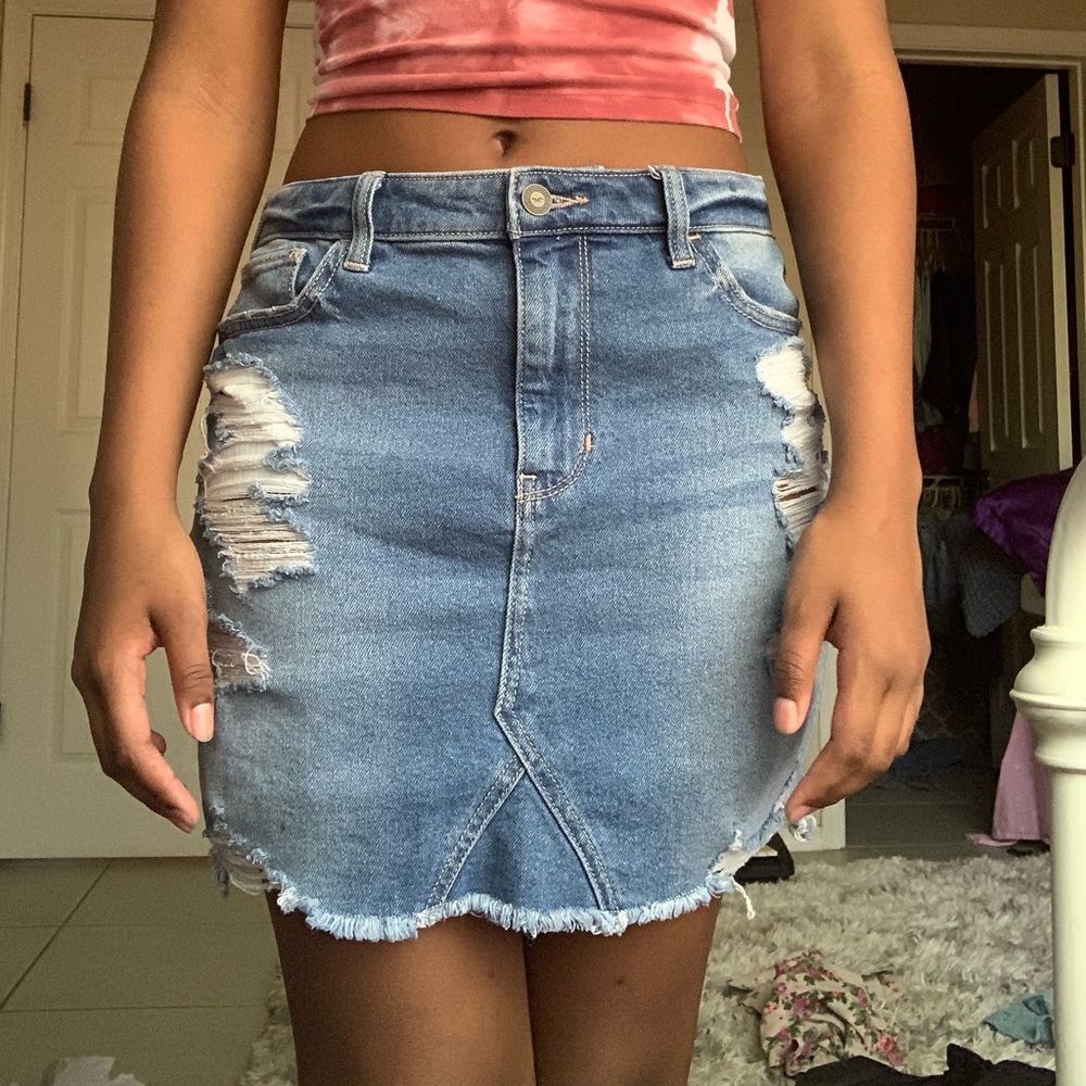 Hollister Jean skirt